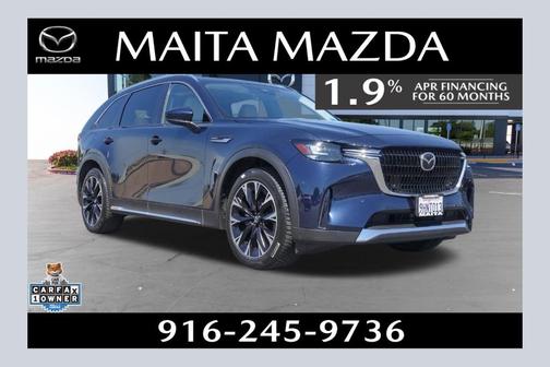 Deep Crystal Blue Mica 2024 Mazda CX-90 PHEV Premium
