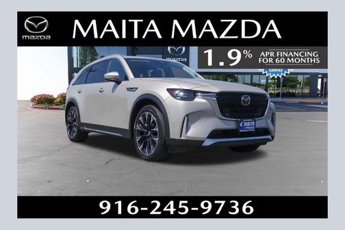 Platinum Quartz Metallic 2024 Mazda CX-90 PHEV Premium