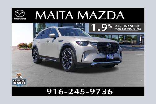 Platinum Quartz Metallic 2024 Mazda CX-90 PHEV Premium