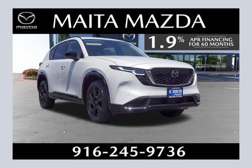 Rhodium White Metallic 2026 Mazda CX-5 Premium Plus