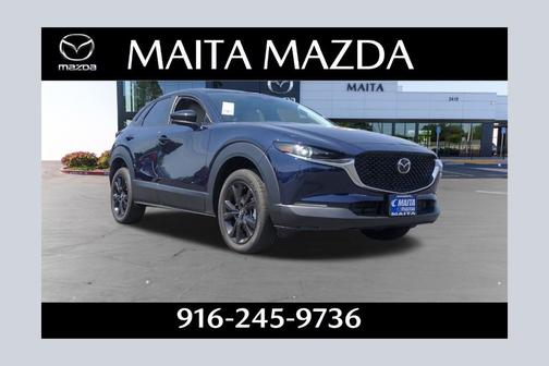 Deep Crystal Blue Mica 2026 Mazda CX-30 Select