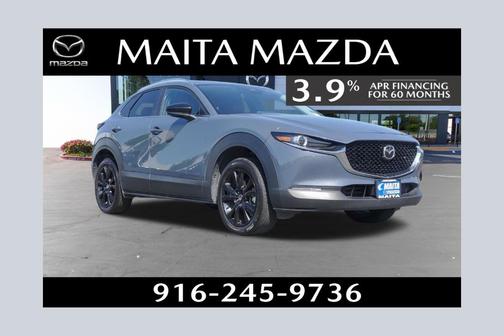 Polymetal Gray Metallic 2025 Mazda CX-30 2.5 S Carbon Edition