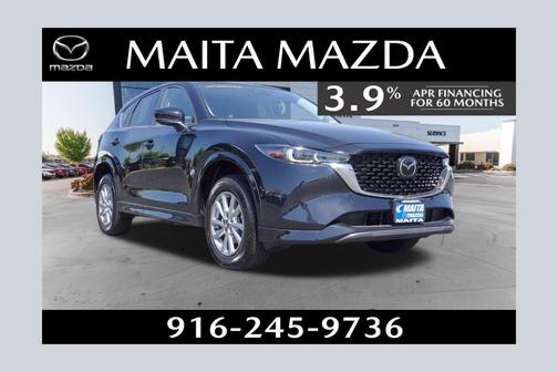 Jet Black Mica 2025 Mazda CX-5 2.5 S Preferred Package