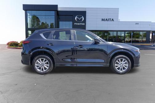 Jet Black Mica 2025 Mazda CX-5 2.5 S Preferred Package