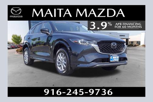 Jet Black Mica 2025 Mazda CX-5 2.5 S Preferred Package