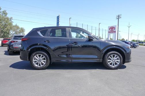 Jet Black Mica 2025 Mazda CX-5 2.5 S Preferred Package