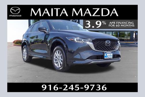 Jet Black Mica 2025 Mazda CX-5 2.5 S Preferred Package