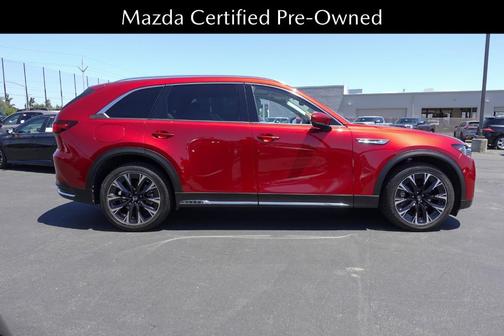 Soul Red Crystal Metallic 2024 Mazda CX-90 PHEV Premium