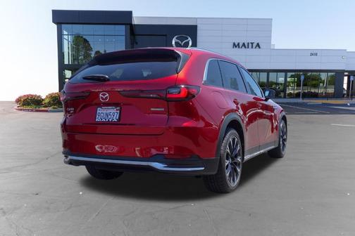 Soul Red Crystal Metallic 2024 Mazda CX-90 PHEV Premium