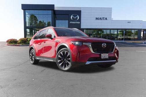 Soul Red Crystal Metallic 2024 Mazda CX-90 PHEV Premium