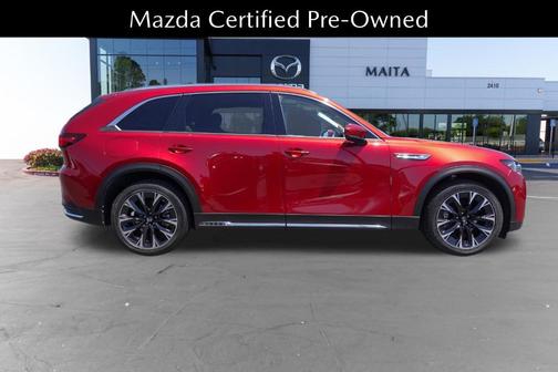 Soul Red Crystal Metallic 2024 Mazda CX-90 PHEV Premium