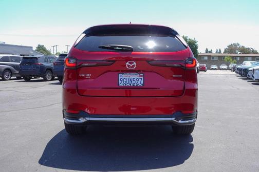 Soul Red Crystal Metallic 2024 Mazda CX-90 PHEV Premium