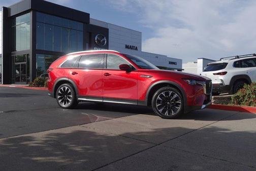 Soul Red Crystal Metallic 2024 Mazda CX-90 PHEV Premium