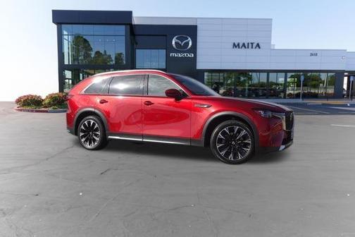 Soul Red Crystal Metallic 2024 Mazda CX-90 PHEV Premium
