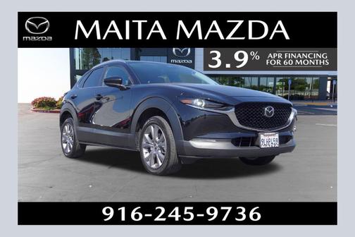 Jet Black Mica 2024 Mazda CX-30 2.5 S Preferred Package