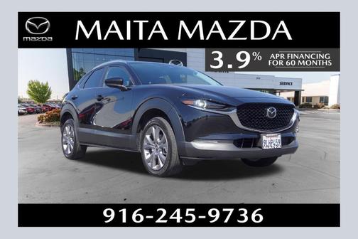 Jet Black Mica 2024 Mazda CX-30 2.5 S Preferred Package