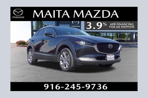 Jet Black Mica 2024 Mazda CX-30 2.5 S Preferred Package
