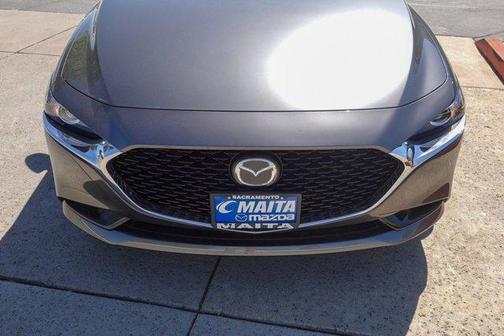 Machine Gray Metallic 2026 Mazda Mazda3 FWD w/Preferred Package