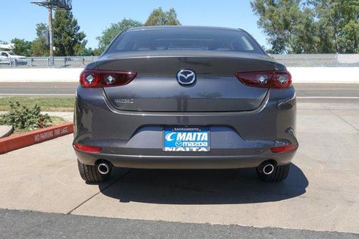 Machine Gray Metallic 2026 Mazda Mazda3 FWD w/Preferred Package
