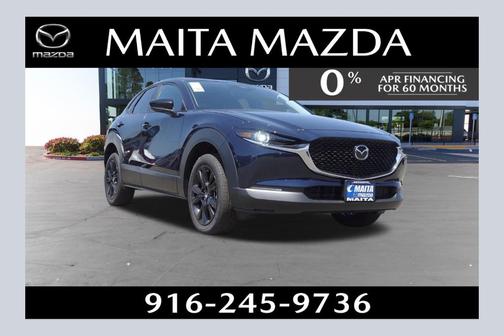 Deep Crystal Blue Mica 2026 Mazda CX-30 Select