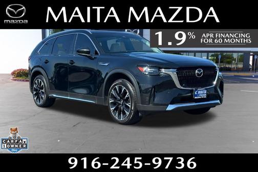Jet Black Mica 2024 Mazda CX-90 PHEV Premium Plus