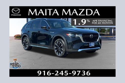 Jet Black Mica 2024 Mazda CX-90 PHEV Premium Plus