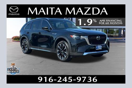 Jet Black Mica 2024 Mazda CX-90 PHEV Premium Plus