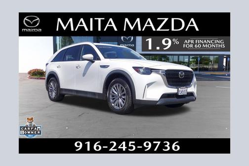 Rhodium White Metallic 2024 Mazda CX-90 PHEV Preferred
