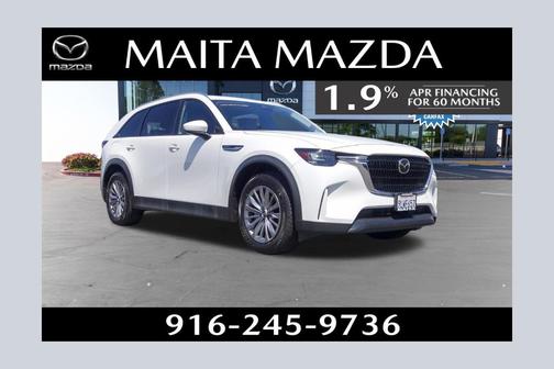 Rhodium White Metallic 2024 Mazda CX-90 PHEV Preferred