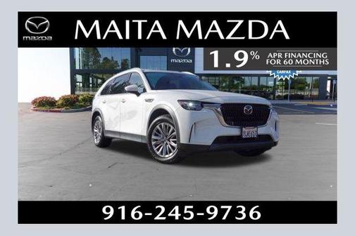 Rhodium White Metallic 2024 Mazda CX-90 PHEV Preferred