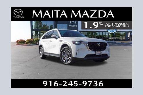 Rhodium White Metallic 2024 Mazda CX-90 PHEV Preferred