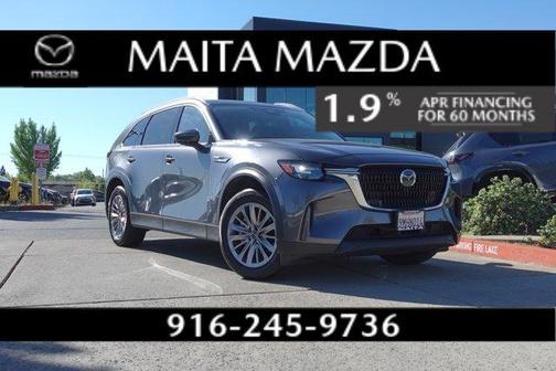 Machine Gray Metallic 2024 Mazda CX-90 PHEV Preferred