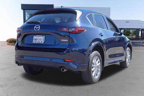 Deep Crystal Blue Mica 2024 Mazda CX-5 2.5 S Preferred Package