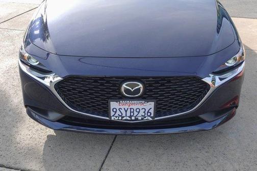 Deep Crystal Blue Mica 2025 Mazda Mazda3 FWD w/Select Package