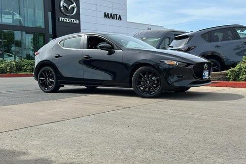 Jet Black Mica 2026 Mazda Mazda3 2.5 S Carbon Edition
