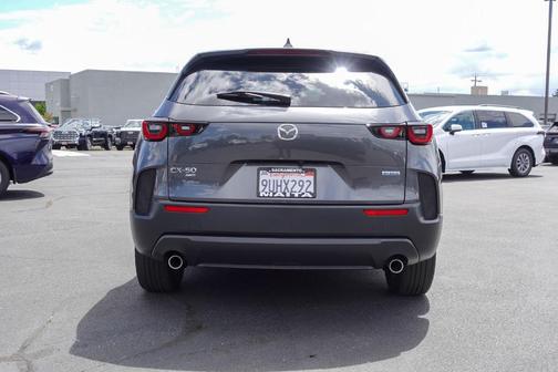 Machine Gray 2025 Mazda CX-50 Hybrid PREFERRED PACKAGE