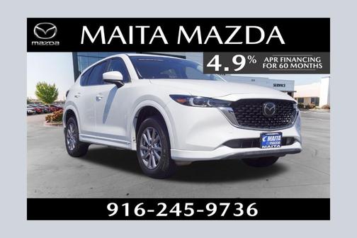 Rhodium White Metallic 2025 Mazda CX-5 2.5 S Preferred Package