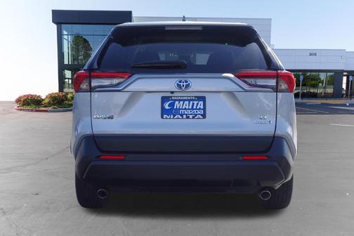 Silver Sky Metallic 2024 Toyota RAV4 Hybrid LE