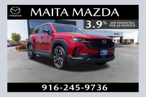 Soul Red Crystal Metallic 2025 Mazda CX-50 Hybrid PREMIUM PLUS PACKAGE