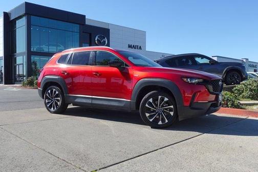 Soul Red Crystal Metallic 2025 Mazda CX-50 Hybrid PREMIUM PLUS PACKAGE