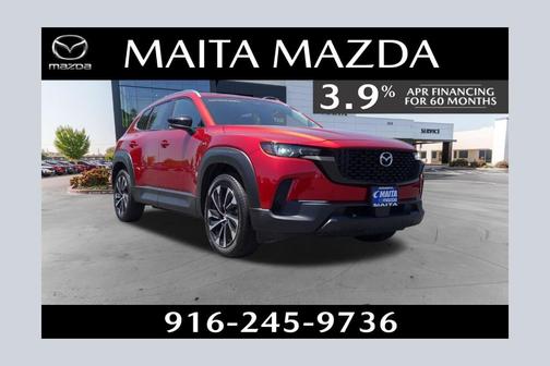 Soul Red Crystal Metallic 2025 Mazda CX-50 Hybrid PREMIUM PLUS PACKAGE