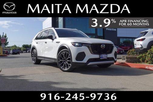 Rhodium White Premium 2025 Mazda CX-70 CX-70