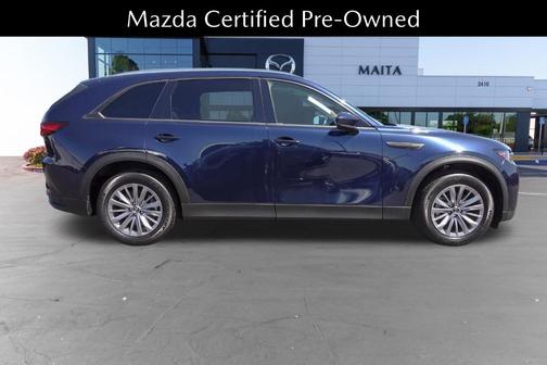 Deep Crystal Blue Mica 2024 Mazda CX-90 Preferred Plus