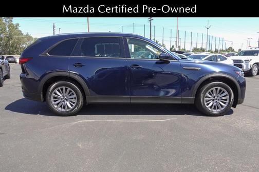 Deep Crystal Blue Mica 2024 Mazda CX-90 Preferred Plus