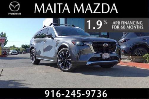 Machine Gray Metallic 2024 Mazda CX-90 PHEV Premium