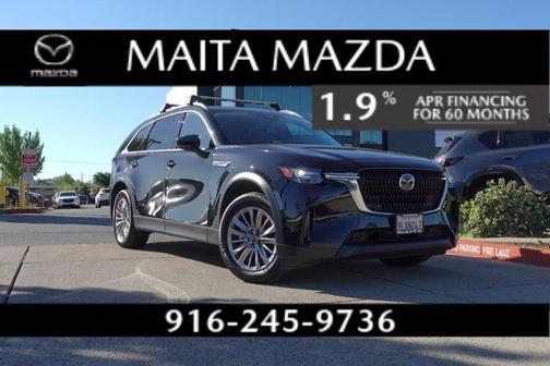 Jet Black Mica 2024 Mazda CX-90 PHEV Preferred
