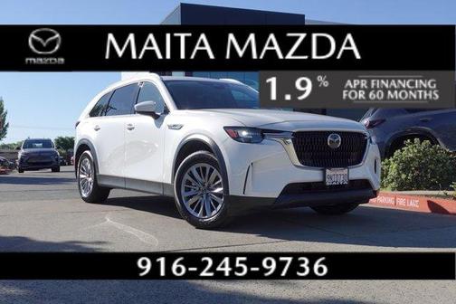Rhodium White Metallic 2024 Mazda CX-90 PHEV Preferred