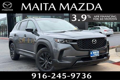 Machine Gray Metallic 2025 Mazda CX-50 Hybrid Premium Package