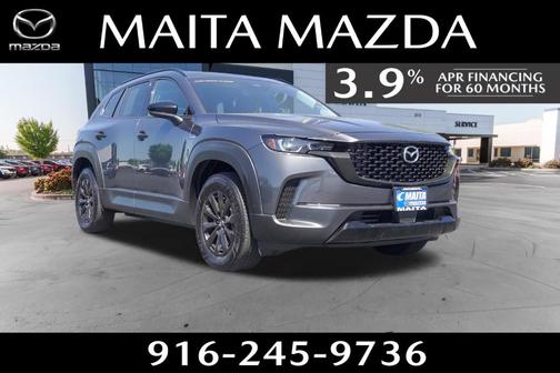 Machine Gray Metallic 2025 Mazda CX-50 Hybrid Premium Package