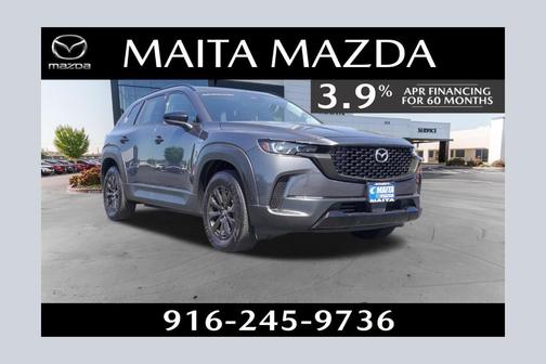 Machine Gray Metallic 2025 Mazda CX-50 Hybrid Premium Package
